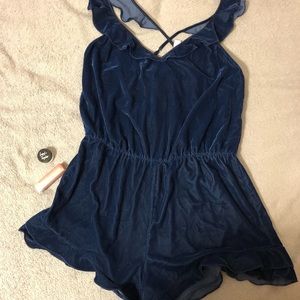 Women’s velour romper